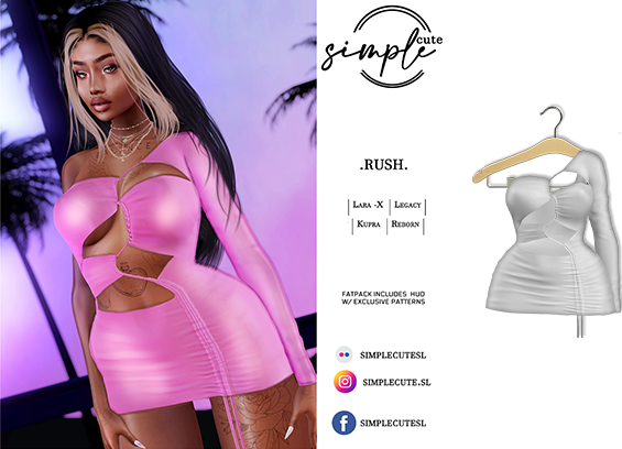 [simpleCUTE] Rush- White  /ADD ME//