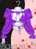 CryBunBun - Bad Dollie - Top - Purple - Unpacker HUD