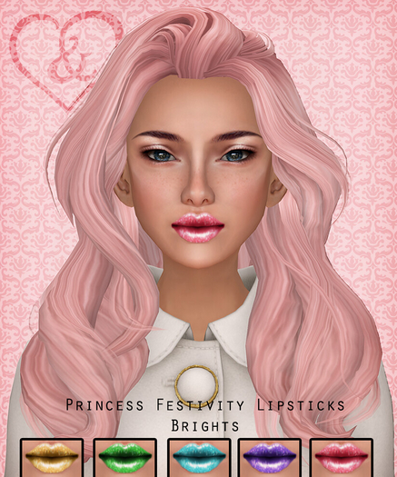 Princess Festivity Lipsticks FREE GIFT