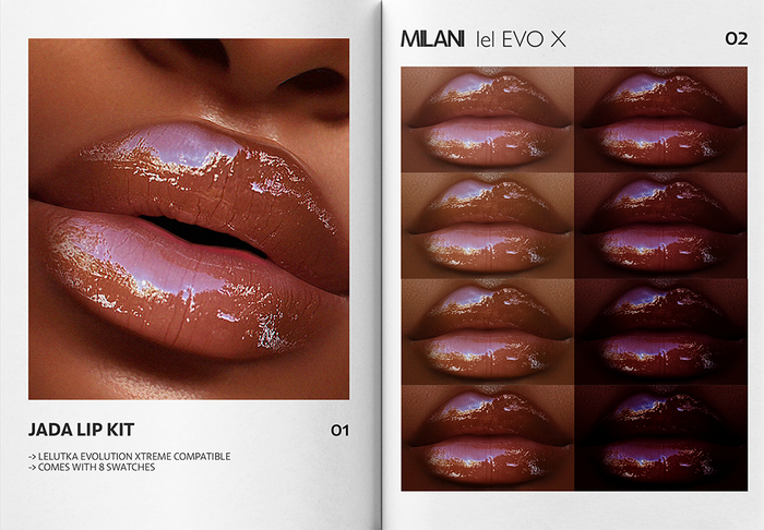 MILANI - "JADA" LIP KIT / DEMO