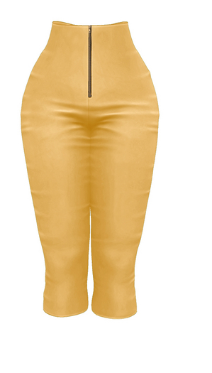 The Annex - Cheryl Capris - Yellow