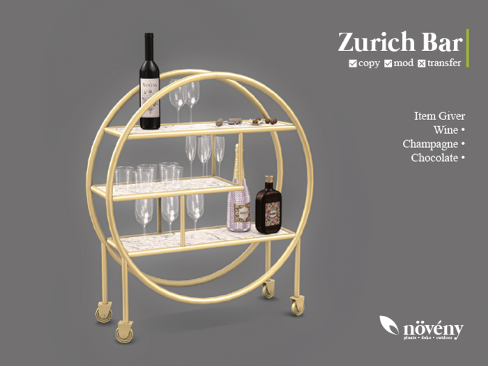 Noveny - Zurich Bar - AddMe