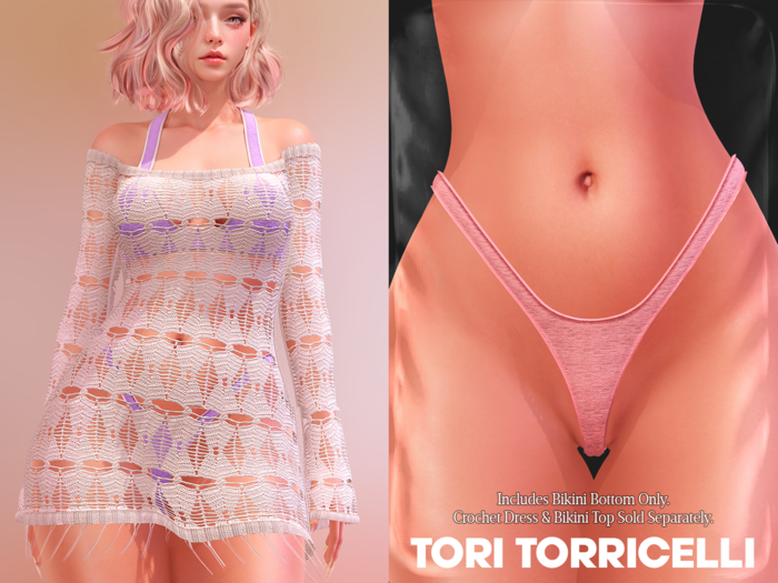 TORI TORRICELLI // Ria Bikini Bottom // Ombre