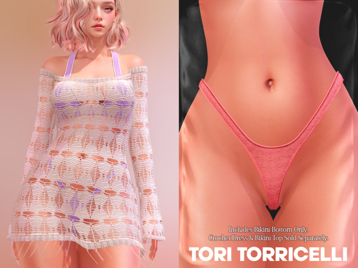 TORI TORRICELLI // Ria Bikini Bottom // Coral