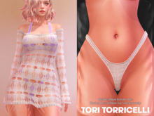 TORI TORRICELLI // Ria Bikini Bottom // Cream