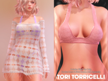 TORI TORRICELLI // Ria Bikini Top // Ombre