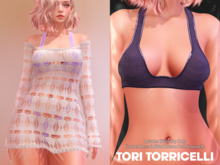 TORI TORRICELLI // Ria Bikini Top // London
