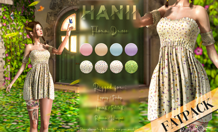 HANII - Flora Dess FATPACK