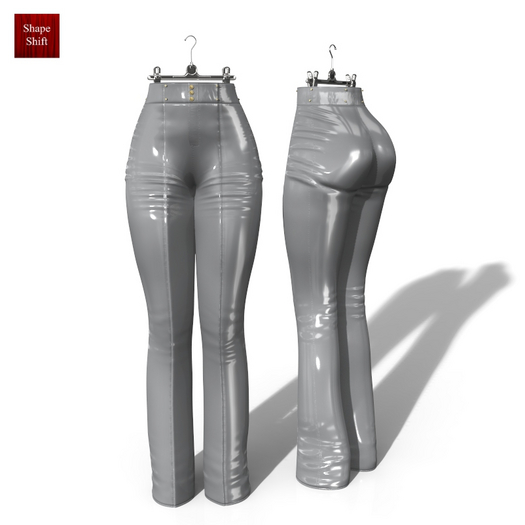 Grey Latex Trousers Legacy