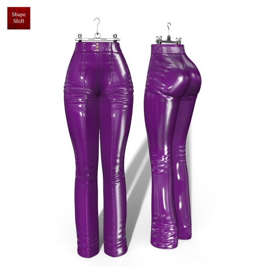 Purple Latex Trousers Legacy