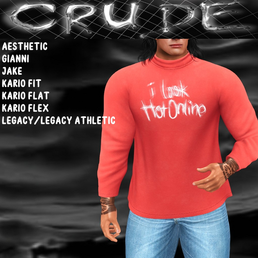 I look hot online Men's Turtle (MTN) <Wear Me>