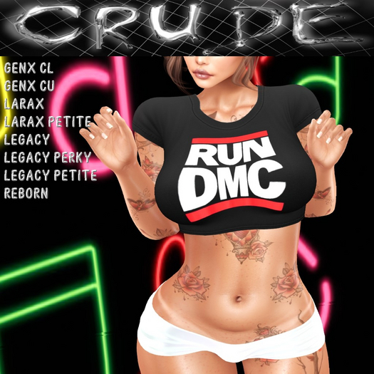 Run DMC Concert Women's Crop (WTS) <Wear Me>
