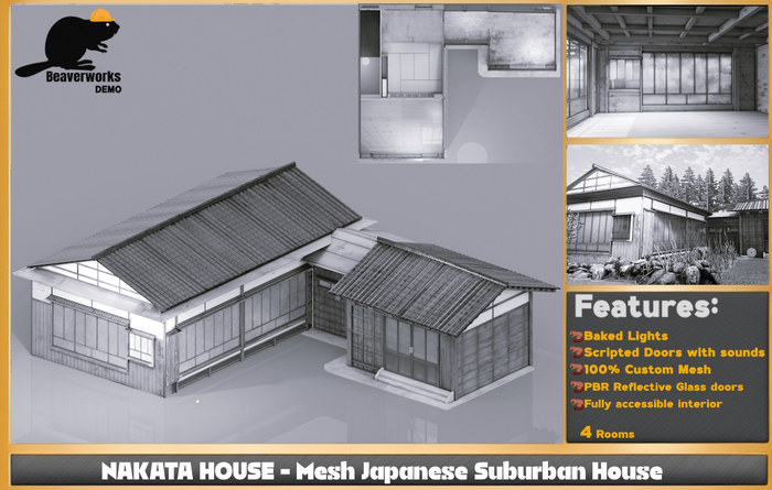 DEMO |BEAVERWORKS| - Nakata House - (PBR)