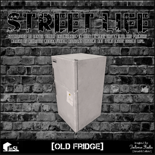Street Life: Old Fridge