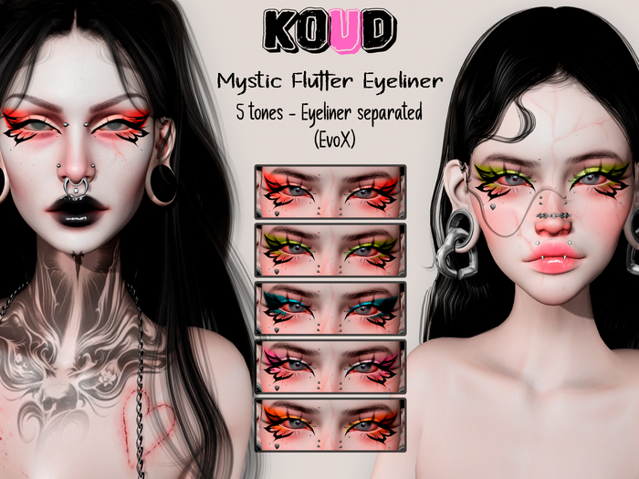 KOUD. Mystic Flutter Eyeliner (EvoX)