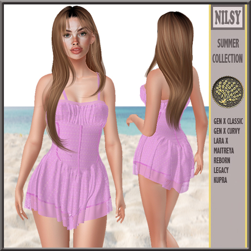 PINK CHIFFON DRESS
