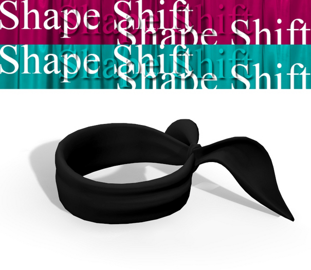 Black Neck Scarf Reborn
