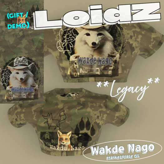 WN  LoidZ Crop for Legacy - Gift / DEMO