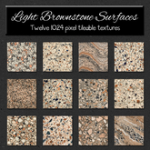 *Wallflowers* Light Brownstone Surfaces