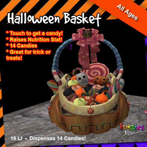 FUNSIES Animesh Halloween Basket