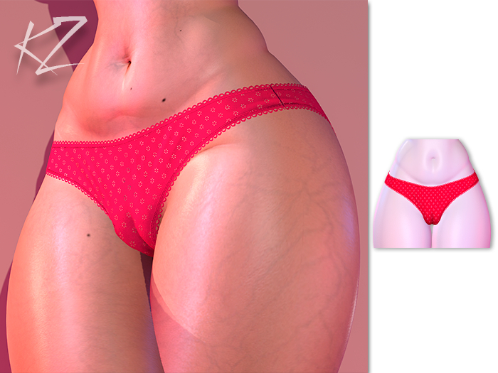 KZ Panties Roxy Red