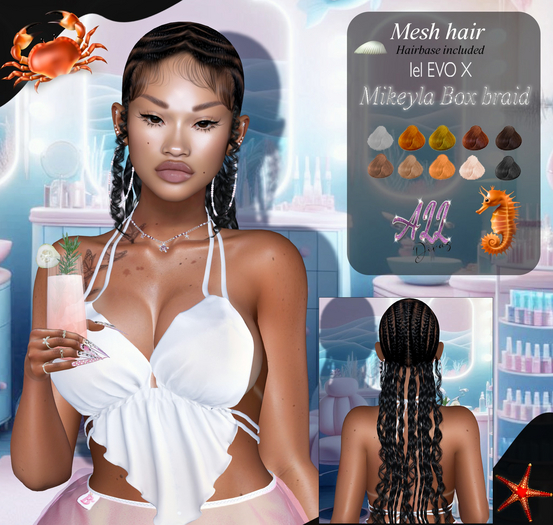 [All Divas] Mikeyla Box braid