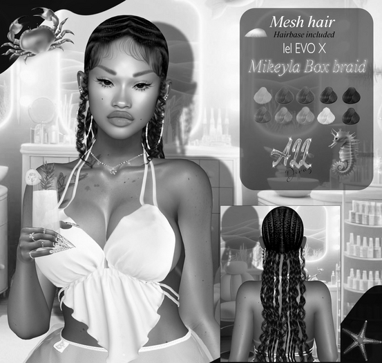 [All Divas] Mikeyla Box braid DEMO