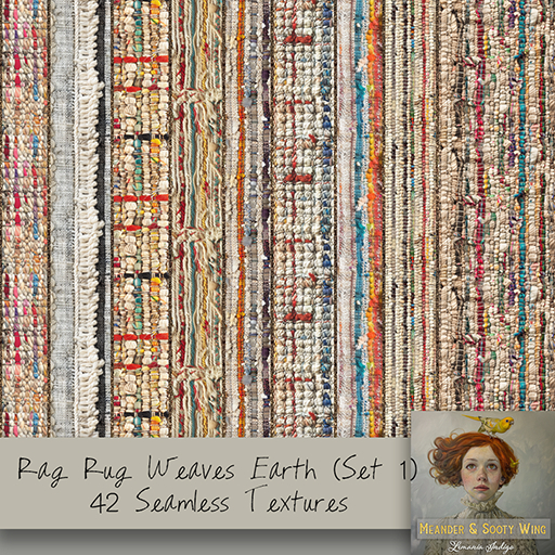 M/M Rag Rug Weaves Earth Seamless (42) (Set 1)  Textures