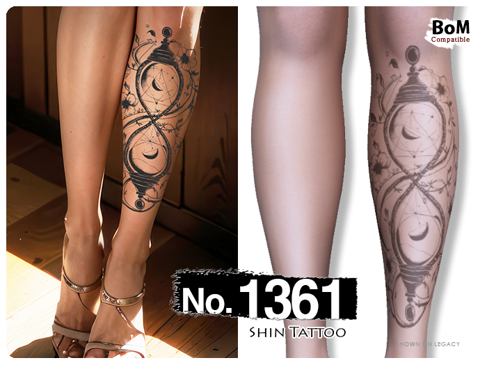(Shin Tattoo) No.1361