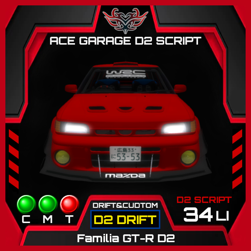 [AG.D2] Familia GT-R D2