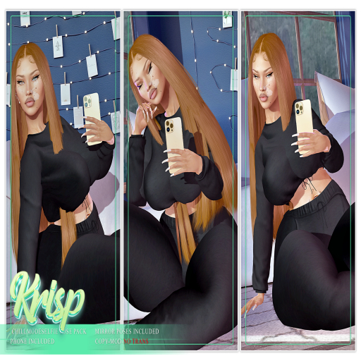 [KP] ChillModeSelfie Pose Pack