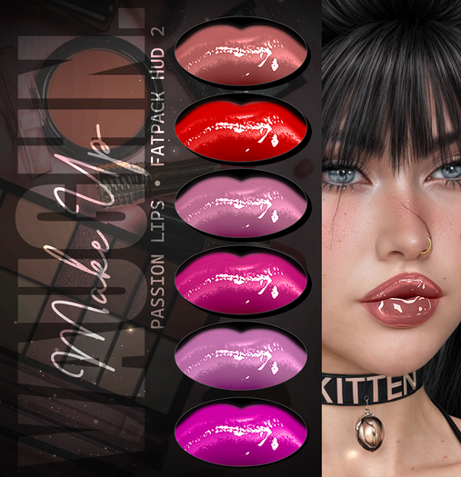 VAUGHN. MakeUp // Passion Lips - FATPACK 2