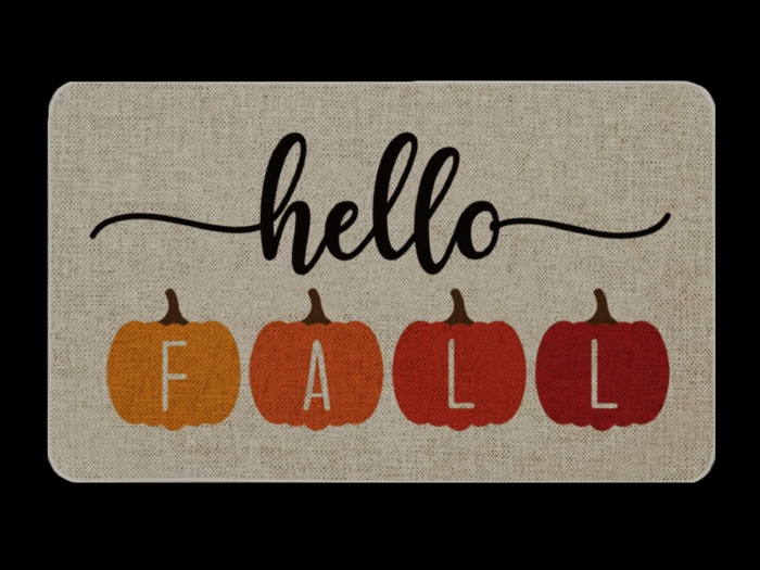 *6KW* FULL PERM Fall Five Welcome Mat Texture #4