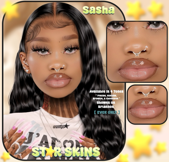 [SS] // SASHA Skin [EVOX] ''SUNKISS''
