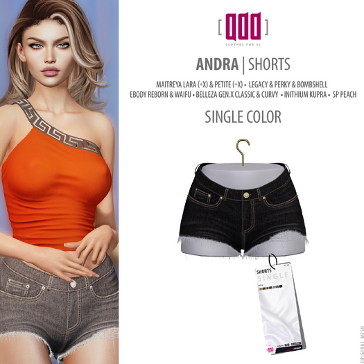 [ADD] Andra Shorts - Jeans09