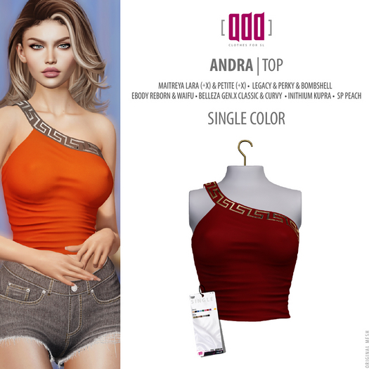 [ADD] Andra Top - Red