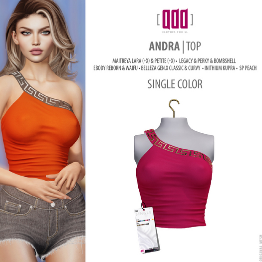 [ADD] Andra Top - Pink