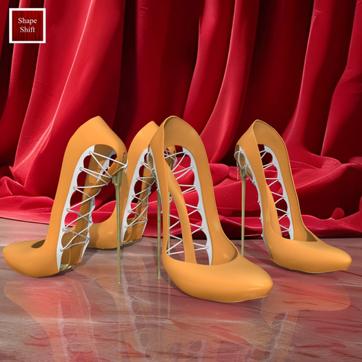 Orange Tiana Heels Legacy