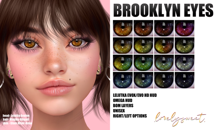 .lovelysweet. Brooklyn Eyes Set 