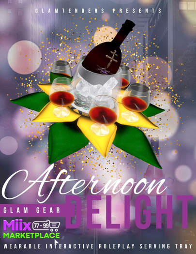 [GLAM GEAR] ~ AFTERNOON DELIGHT TRAY UNPACKER/ ADD ME
