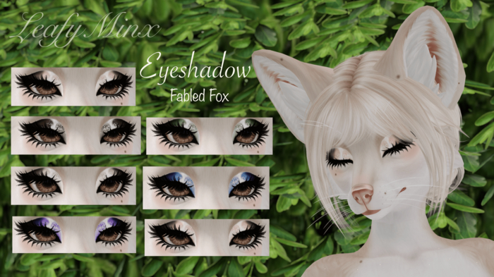 {LeafyMinx} Eyeshadow Cosmetic PACK: Fabled Fox