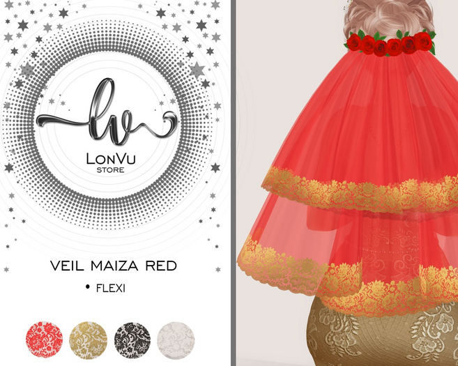 ::LonVu::Veil Maiza Red