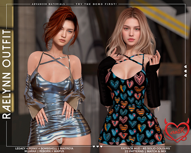 [erotiK] Raelynn Outfit FATPACK