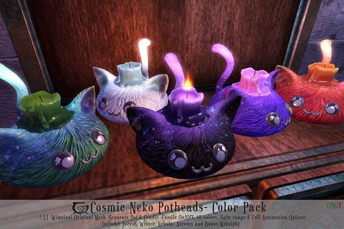 [CC] Cosmic Neko Pothead- Color Pack