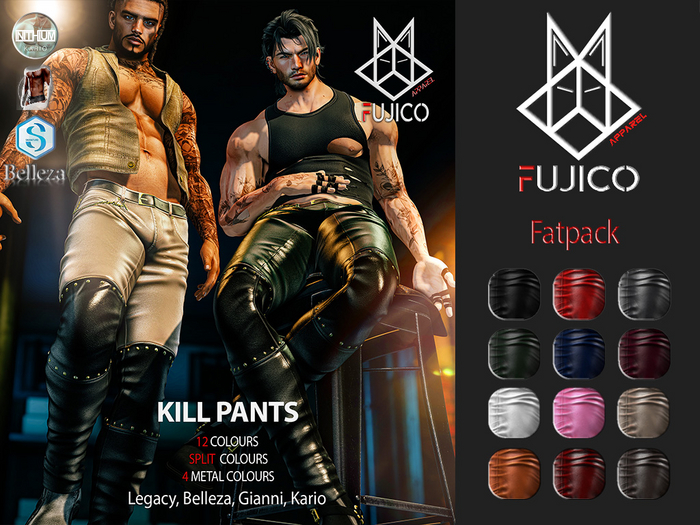 023  [FujicoApparel] Kill Pants FatPack