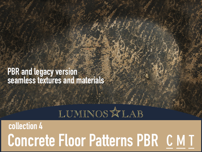 LL Concrete Floor Pattern PBR (coll4) Full Perm
