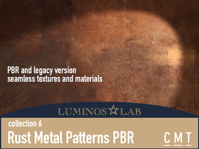 LL Rust Metal Pattern PBR (collection 6) Full Perm