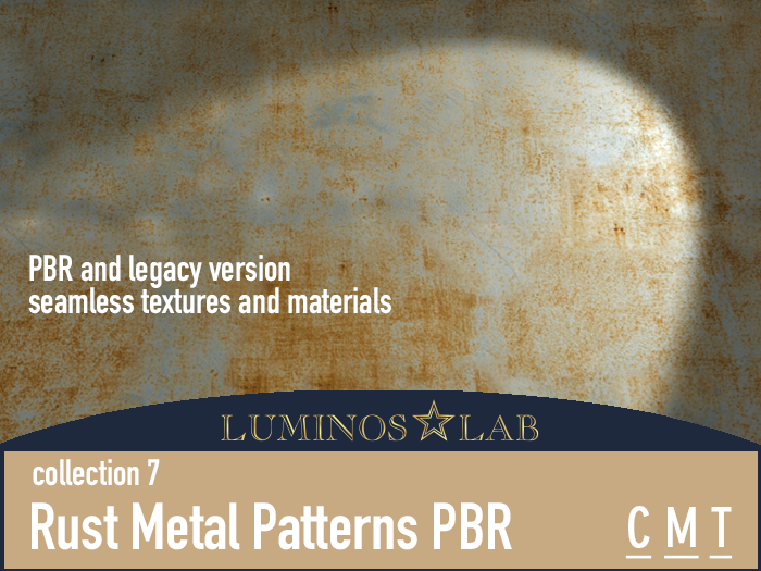 LL Rust Metal Pattern PBR (collection 7) Full Perm