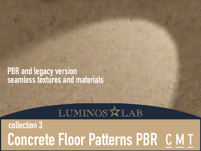 LL Concrete Floor Pattern PBR (collection 3) Full Perm