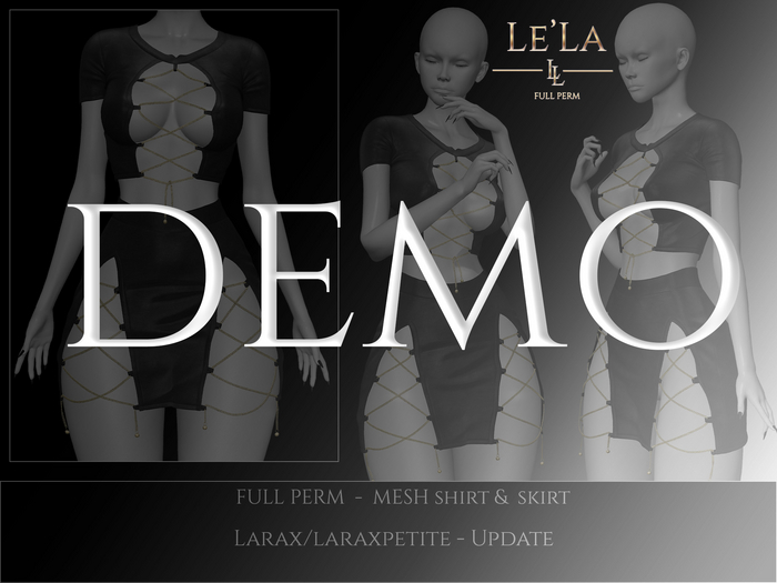 {Le'La} 02 Full Perm Mesh - Larax Update demo